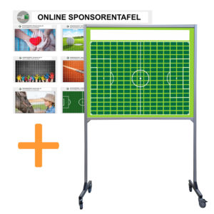 Sponsorentafel-Rollbar-Mobil-Fußball-Design